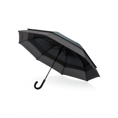 Logo trade promotional merchandise image of: Swiss Peak AWARE™ 23" to 27" expandable umbrella