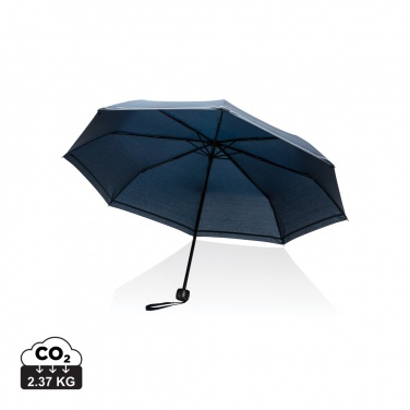 Logotrade advertising product picture of: 20.5"Impact AWARE™ RPET 190T pongee mini reflective umbrella