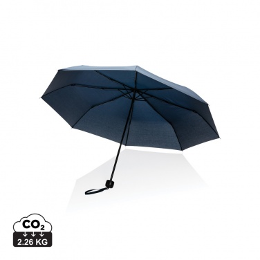 Logo trade promotional gifts picture of: 20.5" Impact AWARE™ RPET 190T mini umbrella