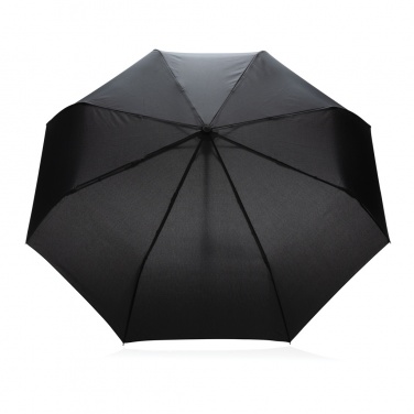 Logo trade promotional gifts picture of: 21" Impact AWARE™ RPET 190T auto open/close umbrella
