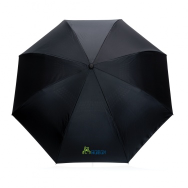 Logo trade business gift photo of: 23" Impact AWARE™ RPET 190T reversible umbrella