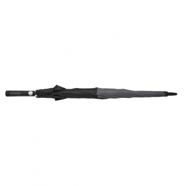 Logo trade promotional gifts picture of: 27" Impact AWARE™ RPET 190T auto open stormproof umbrella