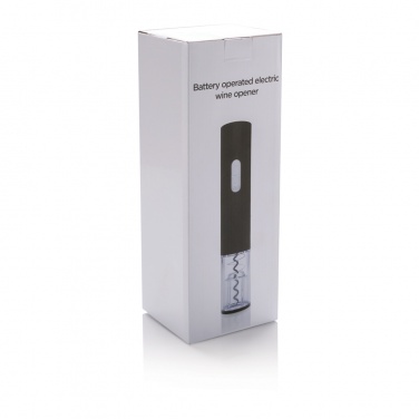Logo trade advertising product photo of: Electric wine opener - battery operated