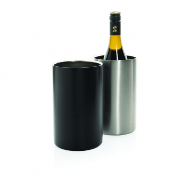 Logotrade promotional item image of: Vino RCS certified recycled stainless steel wine bucket