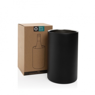 Logotrade promotional item image of: Vino RCS certified recycled stainless steel wine bucket