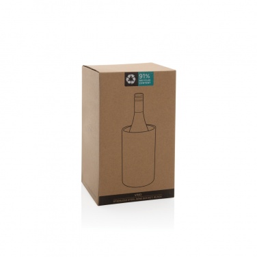 Logo trade promotional product photo of: Vino RCS certified recycled stainless steel wine bucket