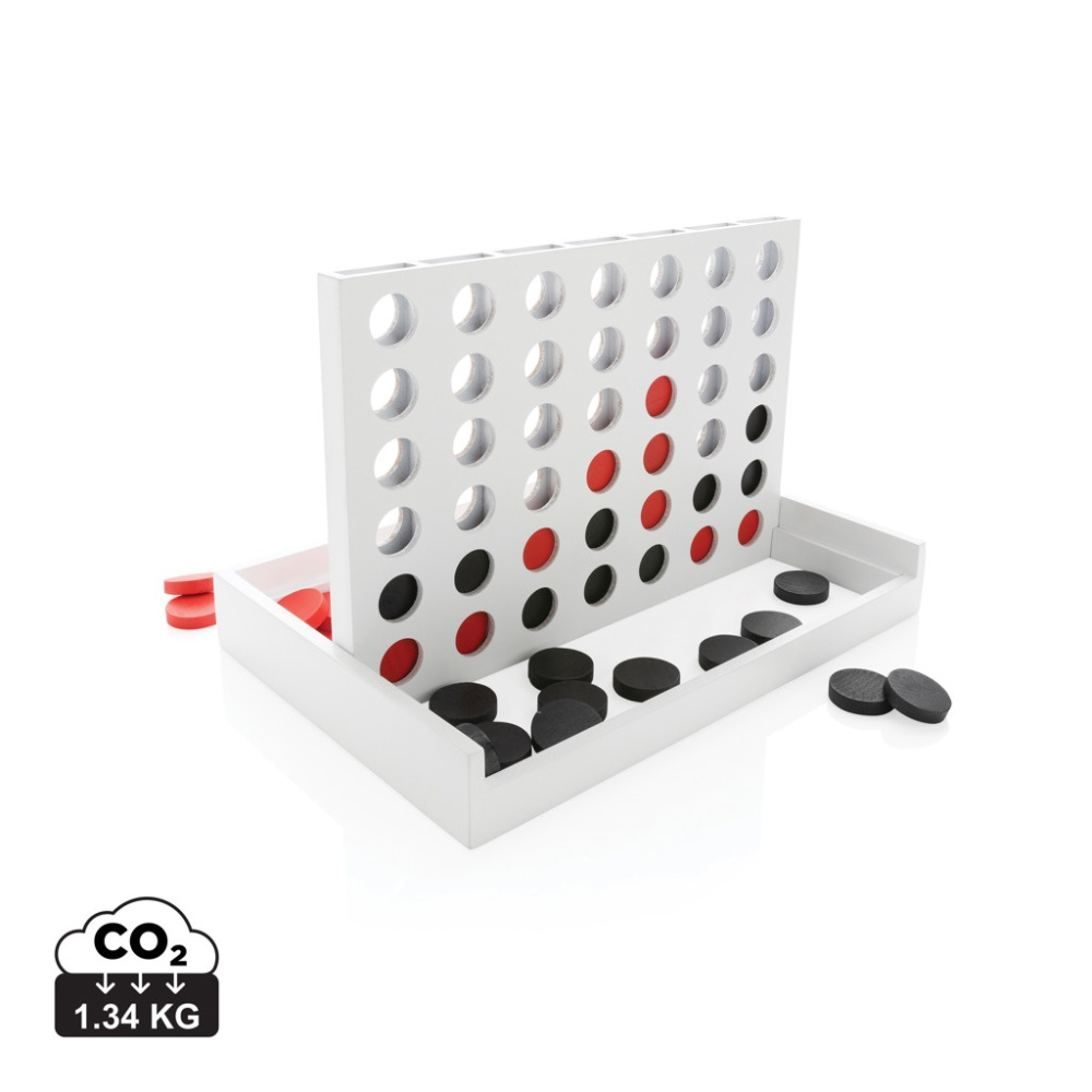 Logotrade promotional products photo of: Connect four wooden game