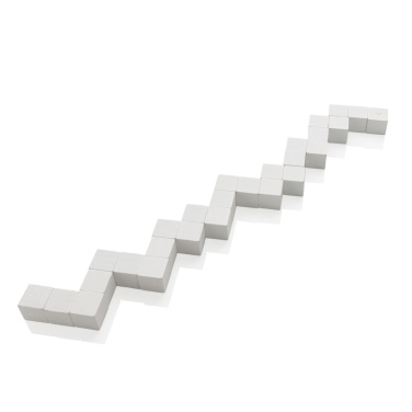 Logo trade advertising product photo of: Wooden brain game in canvas pouch