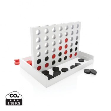 Logotrade promotional item picture of: Connect four wooden game