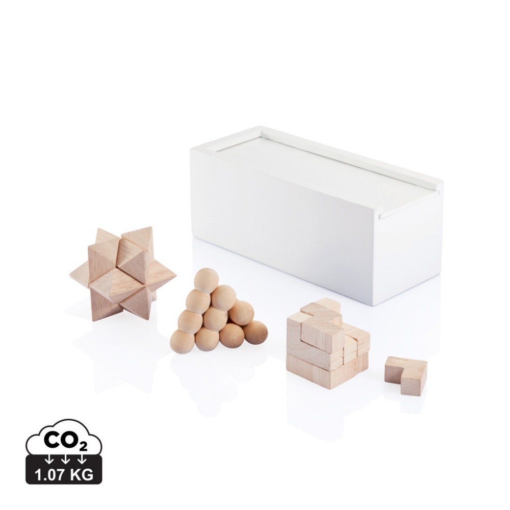 Logo trade advertising products picture of: 3 pcs brain teaser set