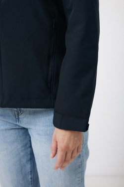 Logo trade promotional merchandise image of: Iqoniq Makalu women recycled polyester soft shell jacket