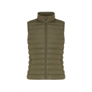 Logo trade promotional merchandise photo of: Iqoniq Meru women recycled polyester bodywarmer