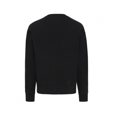 Logo trade promotional merchandise image of: Iqoniq Kruger relaxed recycled cotton crew neck