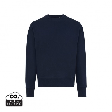 Logotrade promotional giveaways photo of: Iqoniq Kruger relaxed recycled cotton crew neck