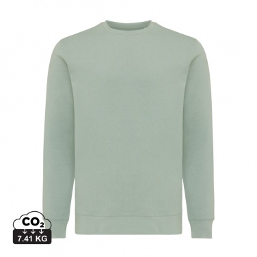 Logo trade promotional gifts picture of: Iqoniq Etosha lightweight recycled cotton crew neck