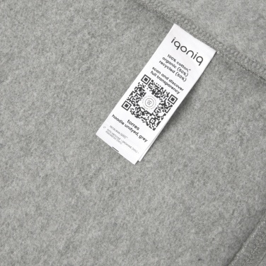 Logotrade promotional item picture of: Iqoniq Torres recycled cotton hoodie undyed