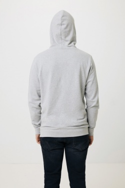 Logotrade promotional product picture of: Iqoniq Torres recycled cotton hoodie undyed