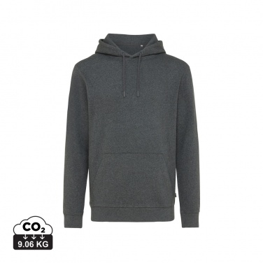 Logo trade promotional giveaways image of: Iqoniq Torres recycled cotton hoodie undyed