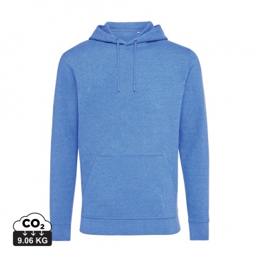 Logo trade promotional item photo of: Iqoniq Torres recycled cotton hoodie undyed
