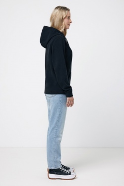 Logo trade advertising product photo of: Iqoniq Trivor recycled polyester microfleece hoodie