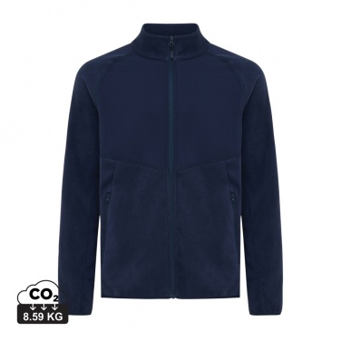 Logo trade promotional product photo of: Iqoniq Talung recycled polyester microfleece zip through