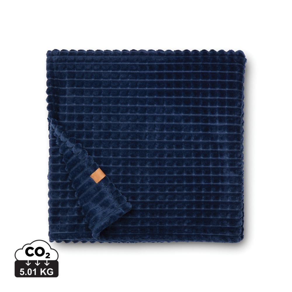 Logo trade promotional items picture of: VINGA Branson GRS rpet blanket