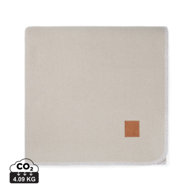 Logotrade promotional giveaway picture of: VINGA Moulton GRS RPET blanket