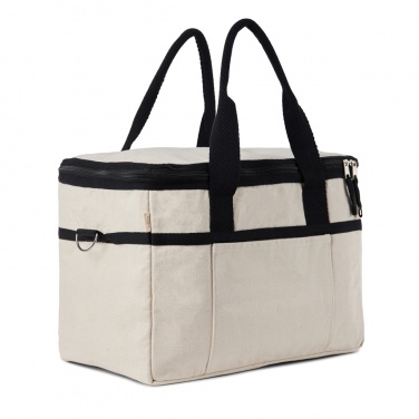 Logotrade promotional merchandise image of: VINGA Volonne AWARE™ recycled canvas cooler basket