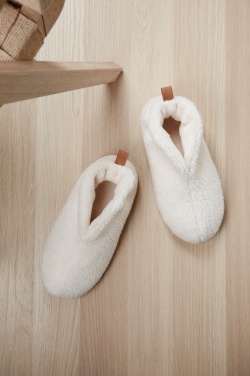 Logo trade promotional item photo of: VINGA Santos RCS recycled pet cosy slippers