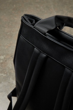Logotrade advertising products photo of: VINGA Bermond RCS recycled PU backpack