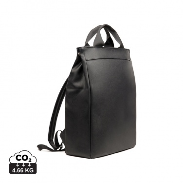 Logo trade promotional merchandise picture of: VINGA Bermond RCS recycled PU backpack