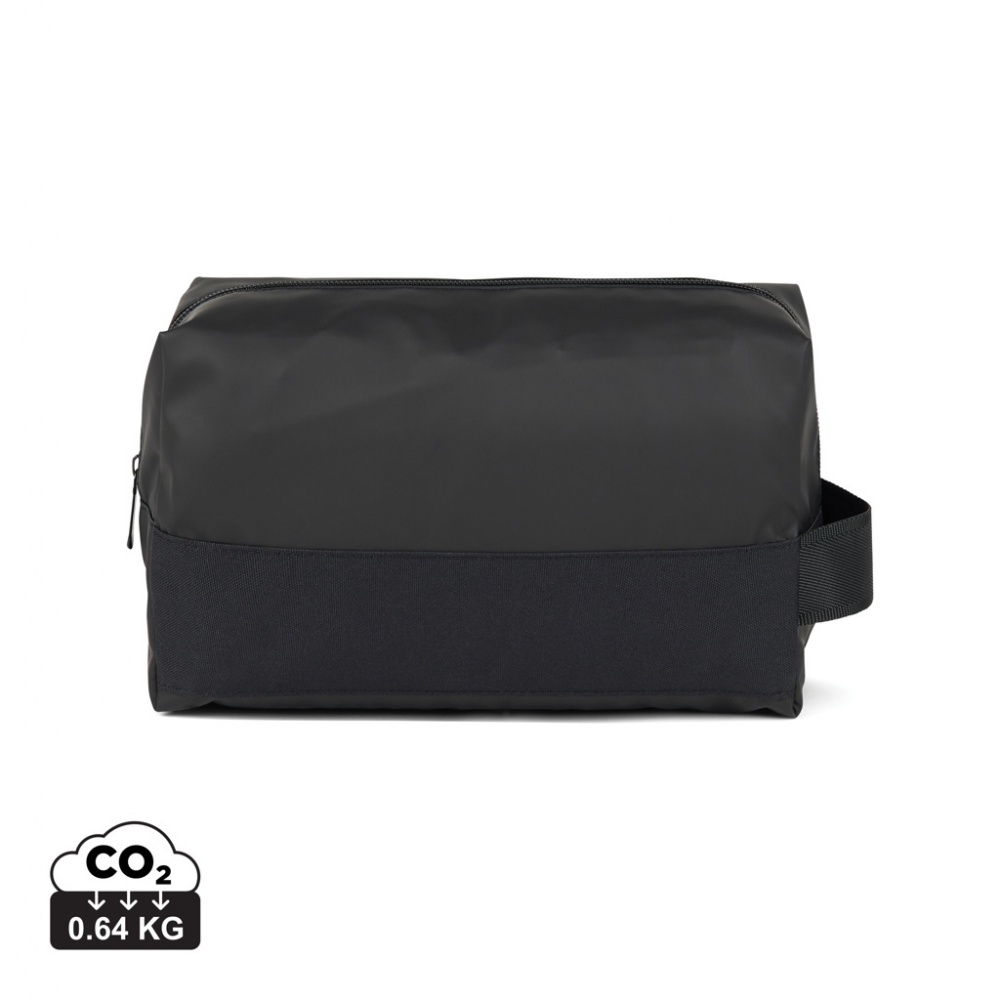 Logotrade promotional gifts photo of: VINGA Livorno GRS recycled polyester toiletry bag
