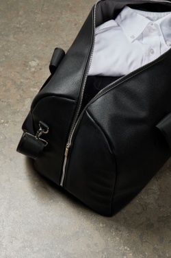 Logotrade promotional item image of: VINGA Bermond RCS recycled PU weekend bag