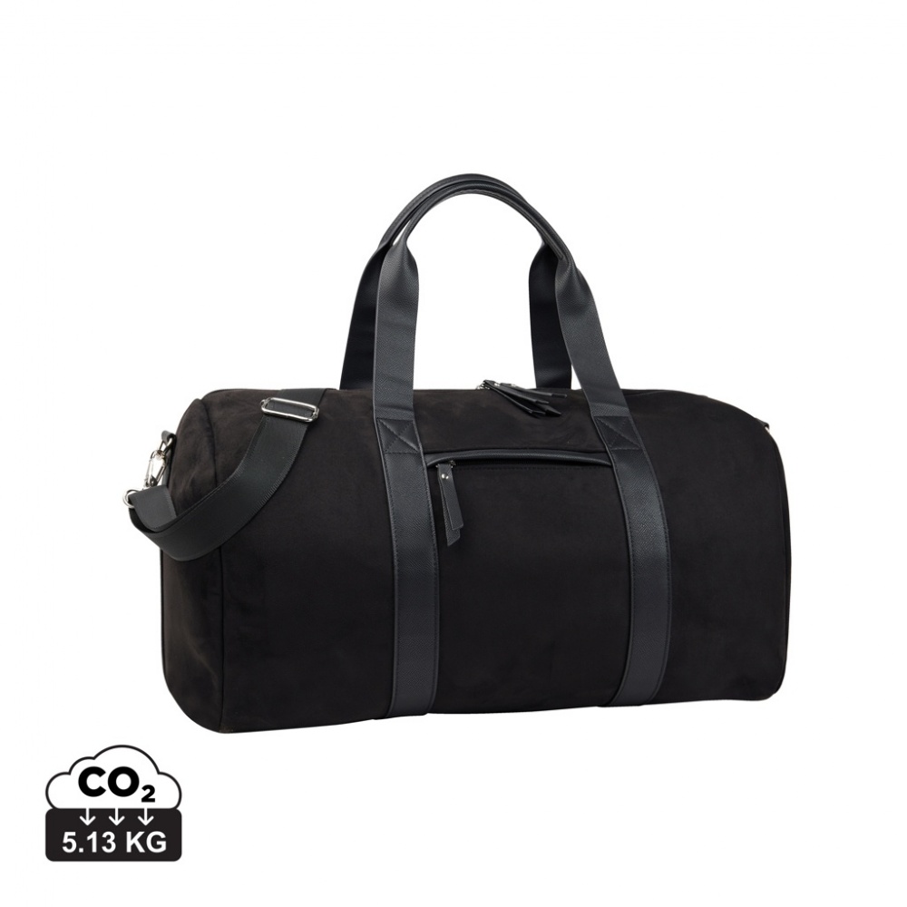Logotrade promotional product picture of: VINGA Marlow RCS recycled polyester weekend bag