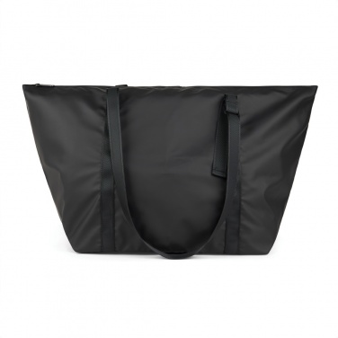 Logo trade promotional gifts picture of: VINGA Livorno GRS recycled polyester weekend bag