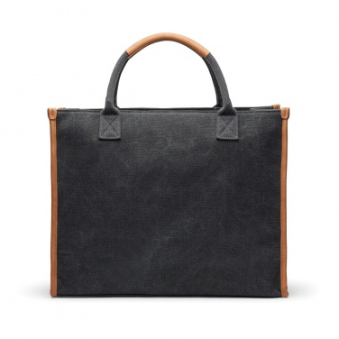 Logo trade promotional product photo of: VINGA Bosler RCS recycled canvas office tote