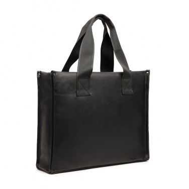 Logo trade promotional gifts image of: VINGA Bermond RCS recycled PU tote bag