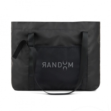 Logo trade promotional merchandise picture of: VINGA Livorno GRS recycled polyester maxi tote
