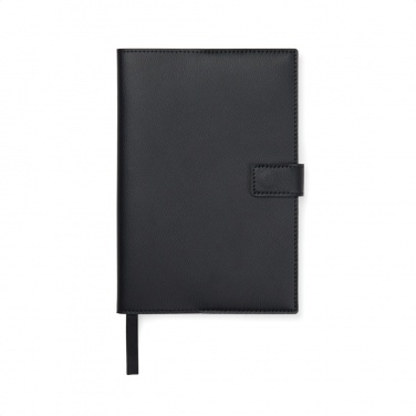 Logo trade promotional giveaways picture of: VINGA Timo PU RCS RPET notebook
