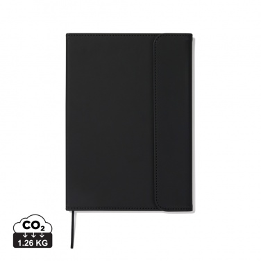 Logo trade corporate gifts picture of: VINGA Baltimore GRS certified paper & PU notebook
