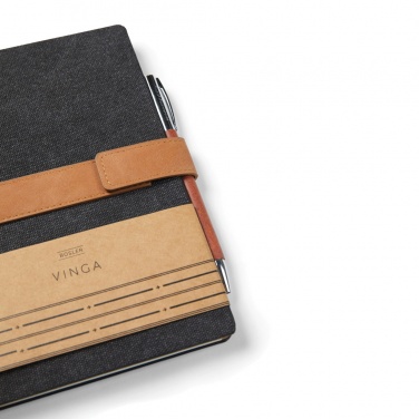 Logotrade promotional items photo of: VINGA Bosler RCS recycled paper notebook