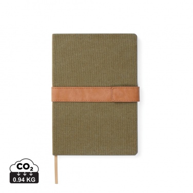 Logo trade advertising products picture of: VINGA Bosler RCS recycled paper notebook