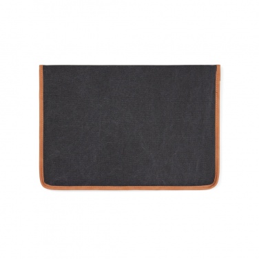 Logotrade promotional merchandise picture of: VINGA Bosler GRS recycled canvas 14" laptop sleeve