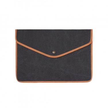 Logotrade advertising products photo of: VINGA Bosler GRS recycled canvas 16" laptop sleeve