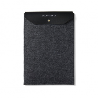 Logo trade promotional merchandise photo of: VINGA Albon GRS recycled felt 15" laptop sleeve