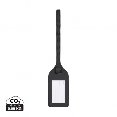Logo trade promotional gifts image of: VINGA Baltimore RCS recycled polyester luggage tag