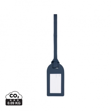 Logo trade advertising product photo of: VINGA Baltimore RCS recycled polyester luggage tag