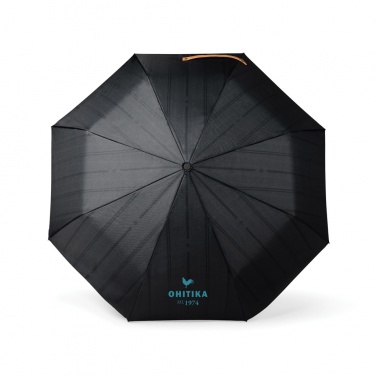 Logo trade promotional items image of: VINGA Bosler AWARE™ recycled pet 21" foldable umbrella