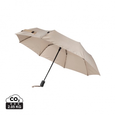 Logo trade corporate gifts image of: VINGA Baltimore AWARE™ RPET 21" umbrella