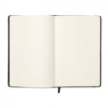 Logo trade promotional giveaways image of: A5 notebook 96 plain sheets